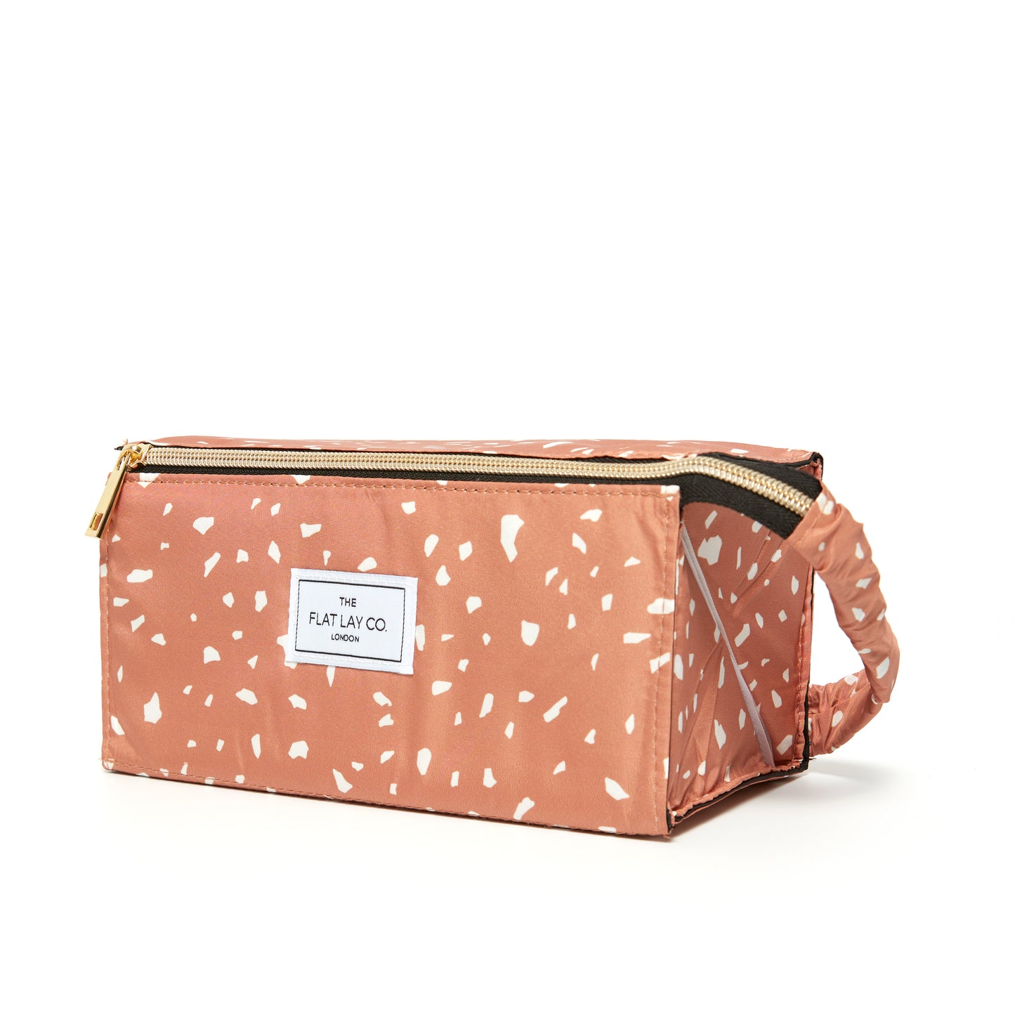 Rock Open Flat Makeup Box Bag and Tray