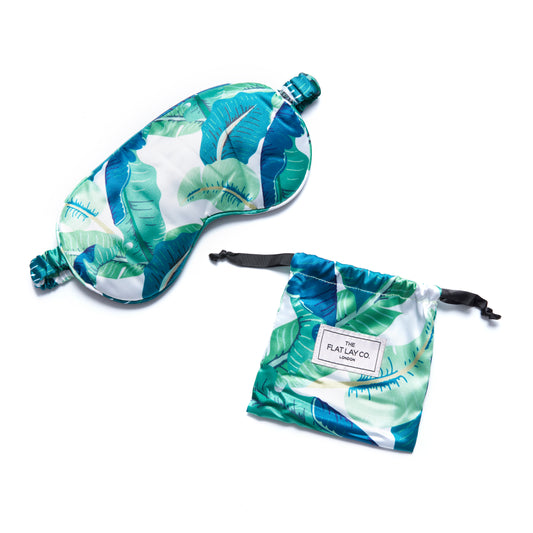 Tropical Leaves Eye Mask