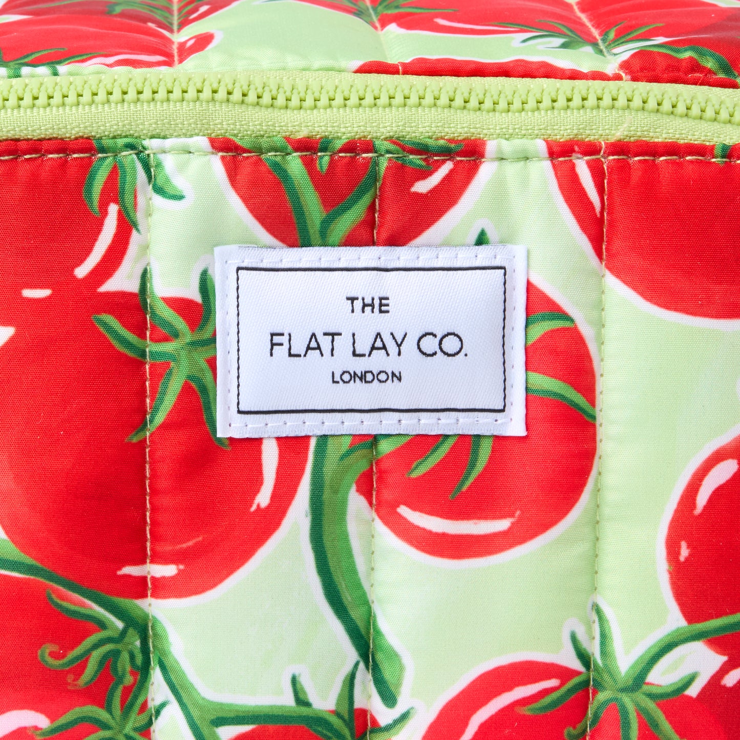 Marshmallow Flat Lay Makeup Box Bag - Tomatoes