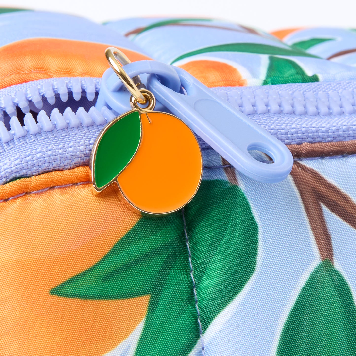 Marshmallow Flat Lay Makeup Box Bag - Mediterranean Oranges