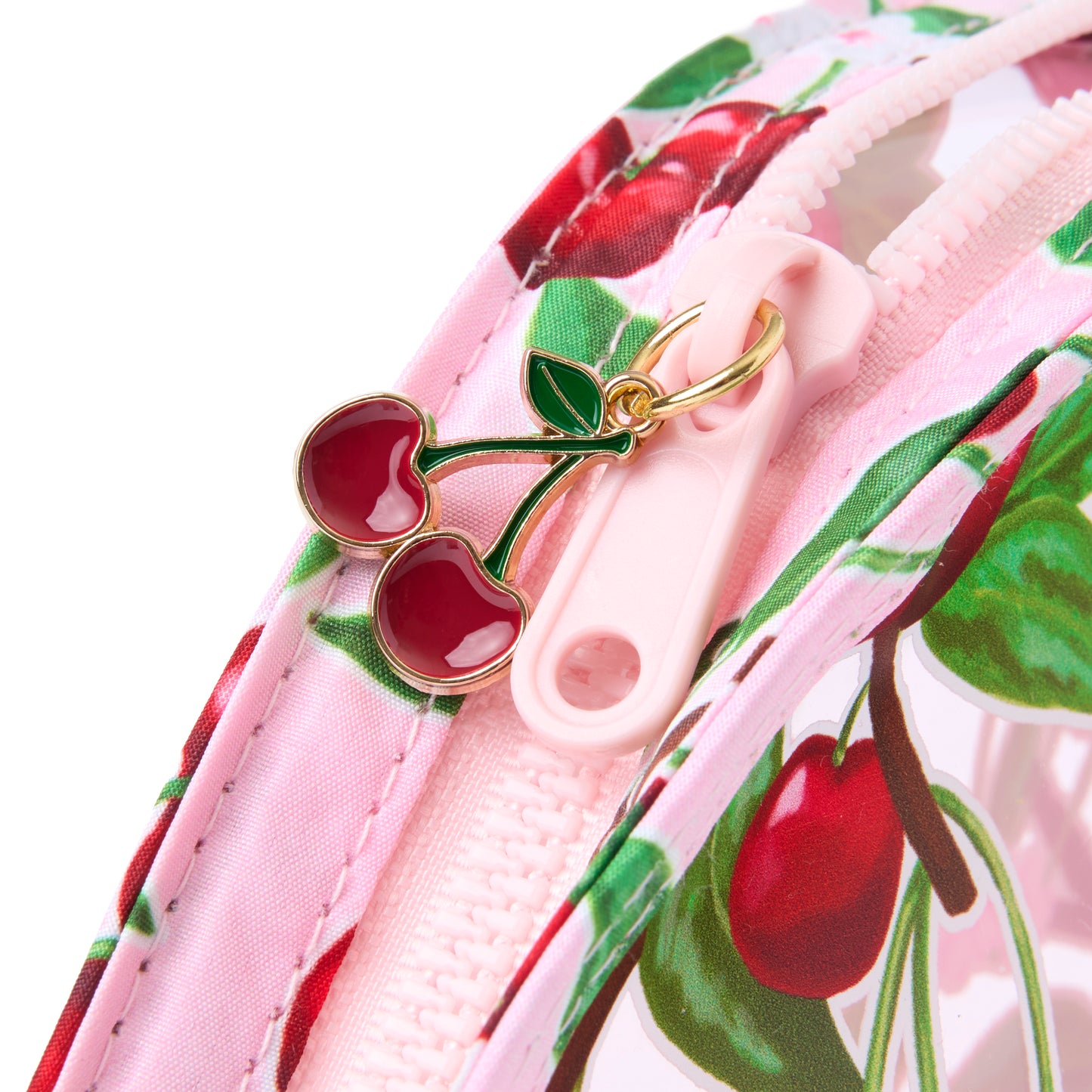 Jelly Lunar Flat Lay Makeup Pouch - Cherries