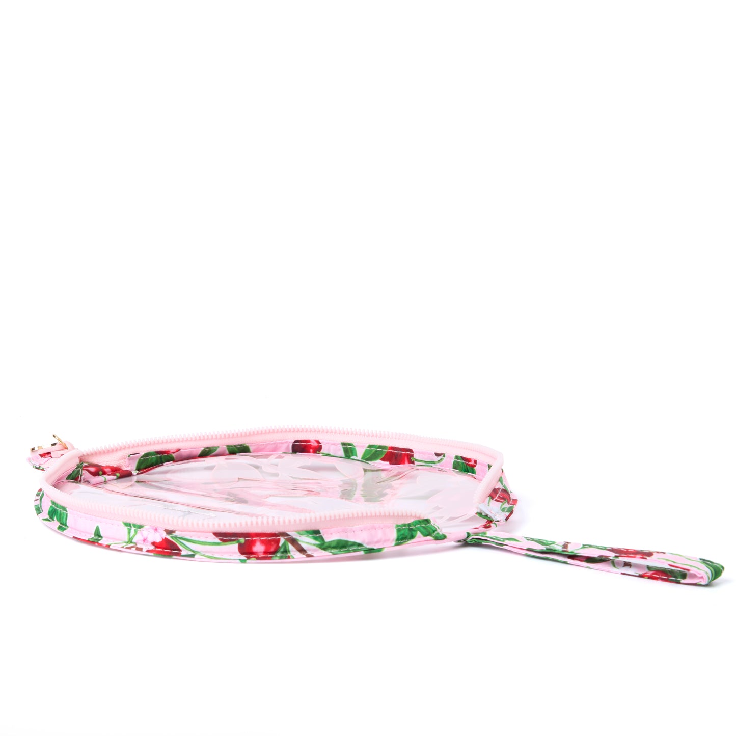Jelly Lunar Flat Lay Makeup Pouch - Cherries