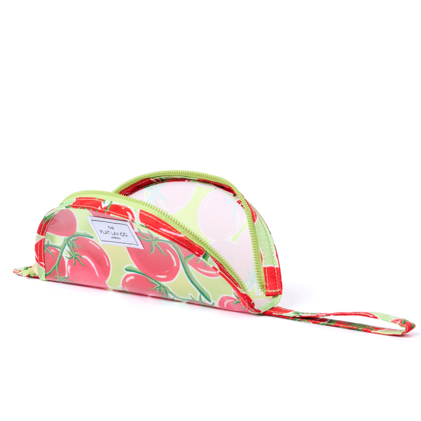 Jelly Lunar Flat Lay Makeup Pouch - Tomatoes