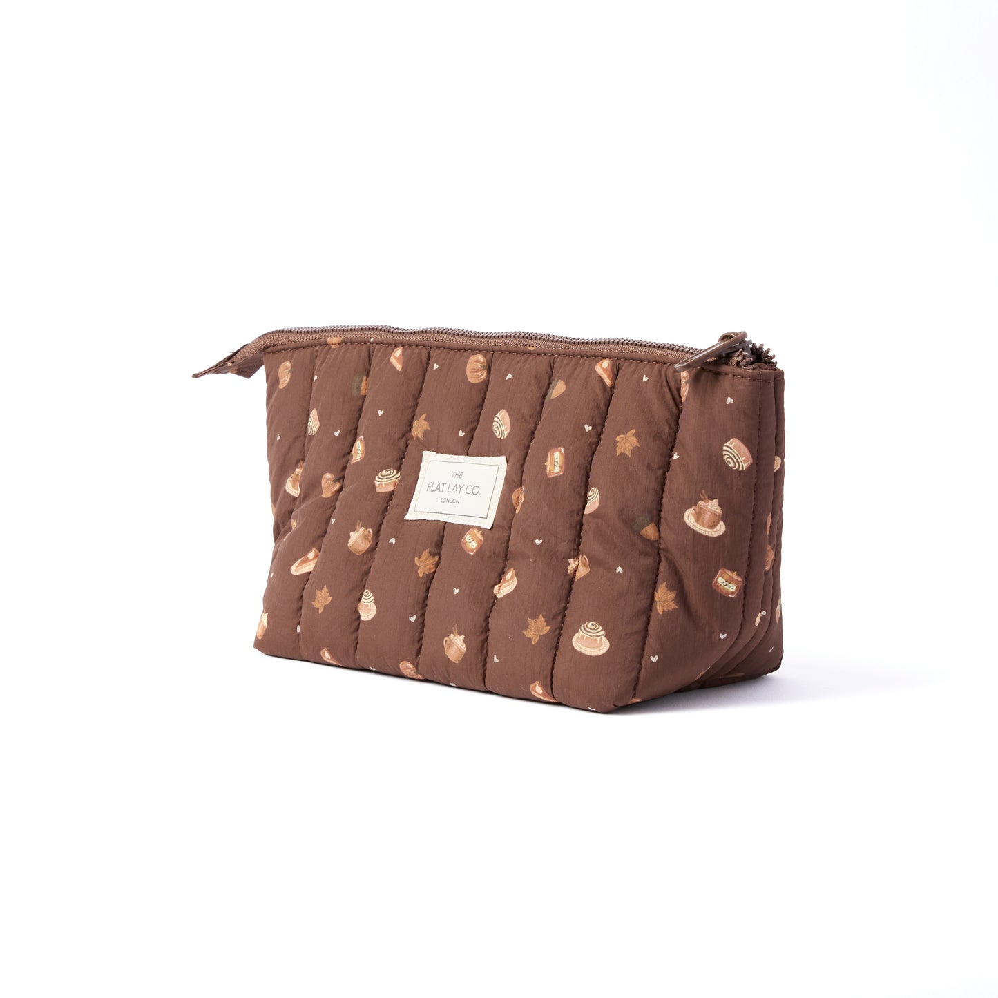 Padded Essential Makeup Pouch - Pumpkin Spice