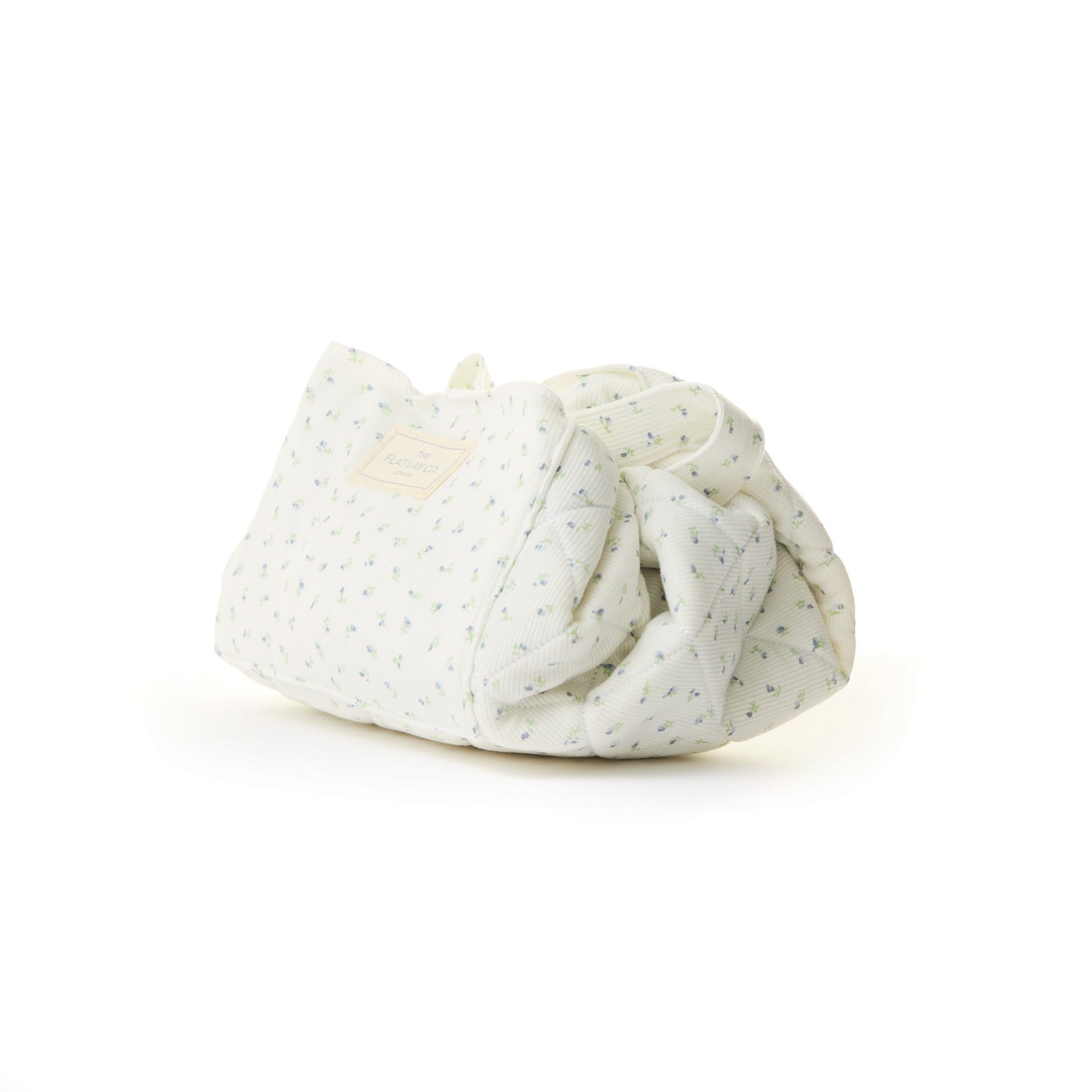 Drawstring Makeup Bag - Cotton Ditsy Floral