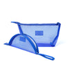 Mesh Makeup Pouch (2-Pack) - Cobalt Blue