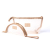 Mesh Makeup Pouch (2-Pack) - Taupe