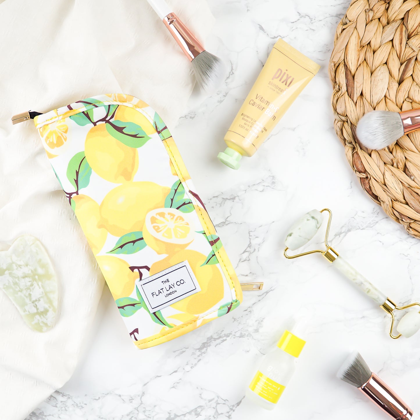 Lemons Standing Brush Case