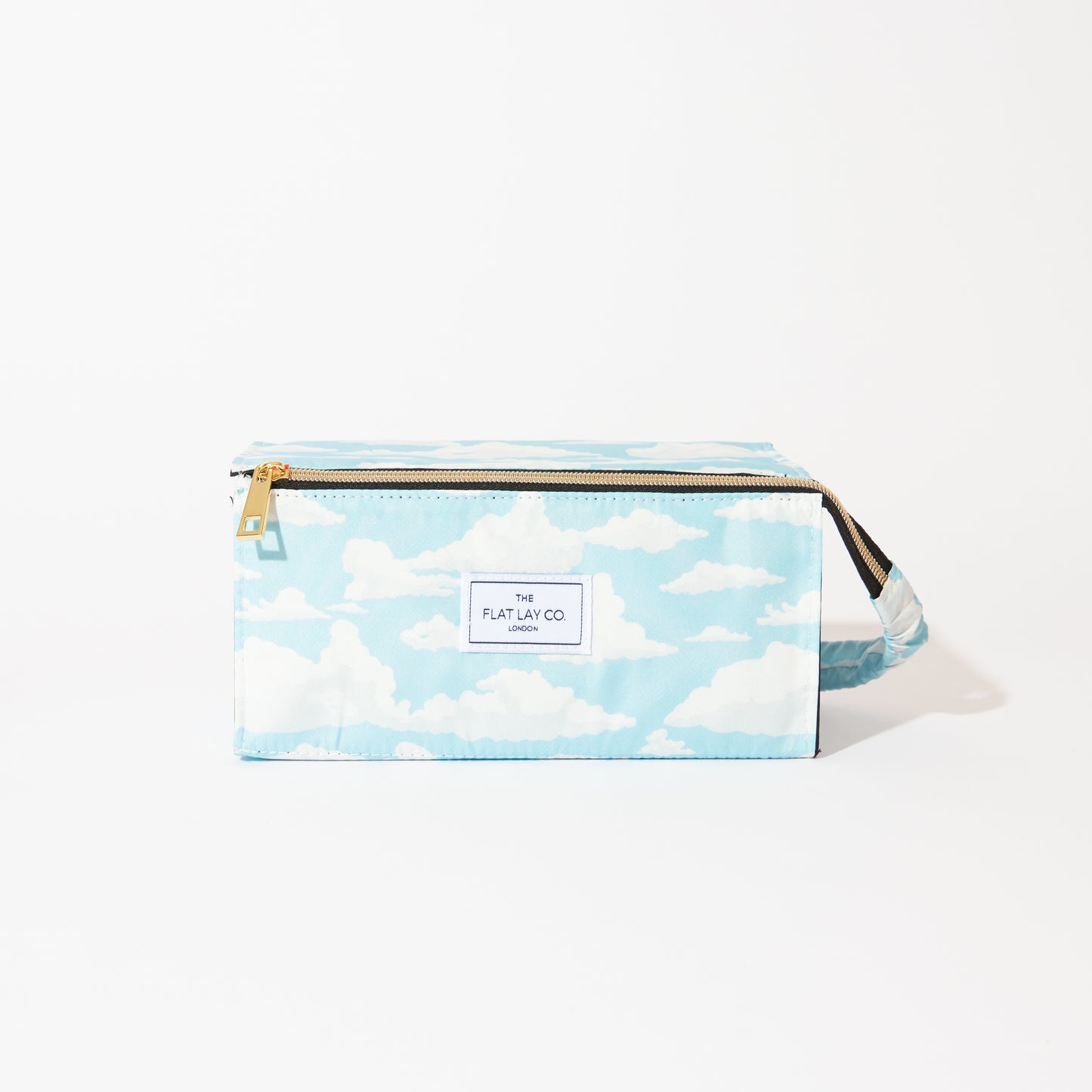 Cloudy Open Flat Makeup Box Bag and Tray