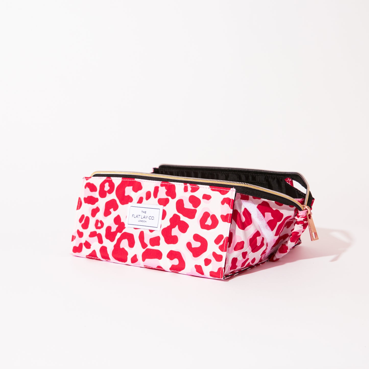 Pink Leopard Makeup Bag Bundle - 3-Pack