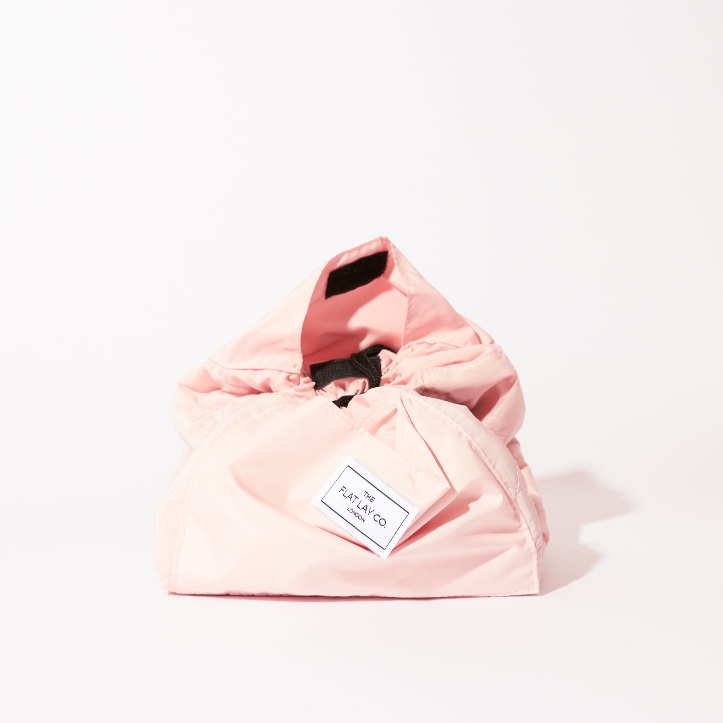 Blush Pink Full Size Flat Lay Makeup Bag