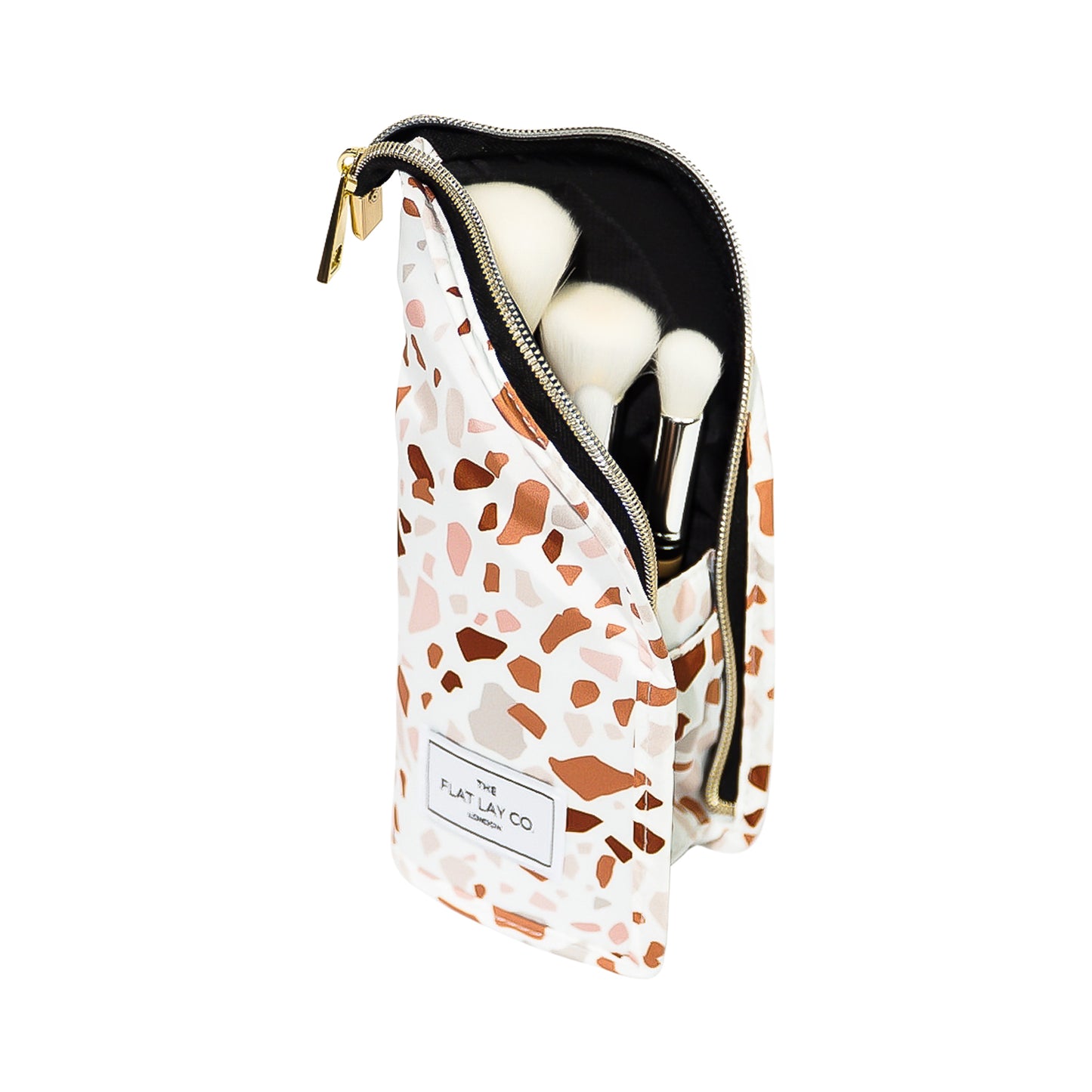 Terrazzo Standing Brush Case and Pot