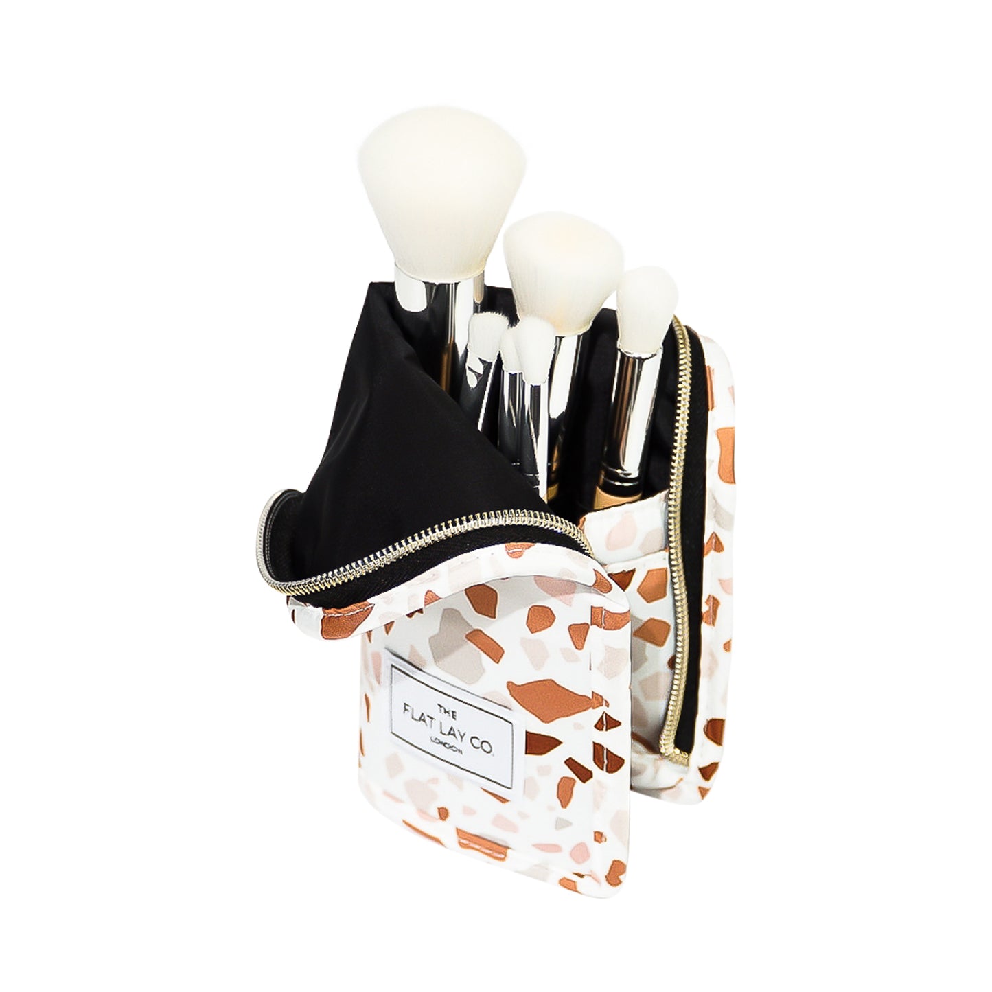 Terrazzo Standing Brush Case and Pot