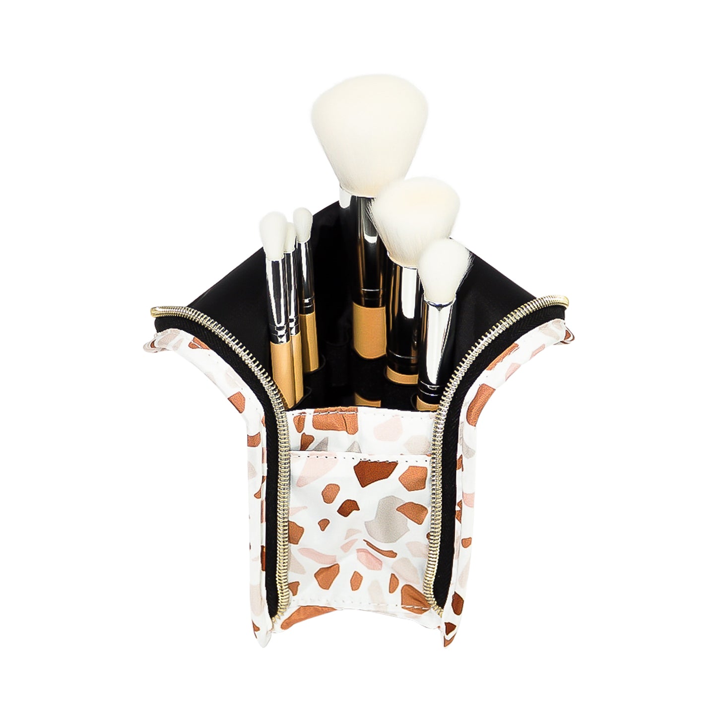 Terrazzo Standing Brush Case and Pot