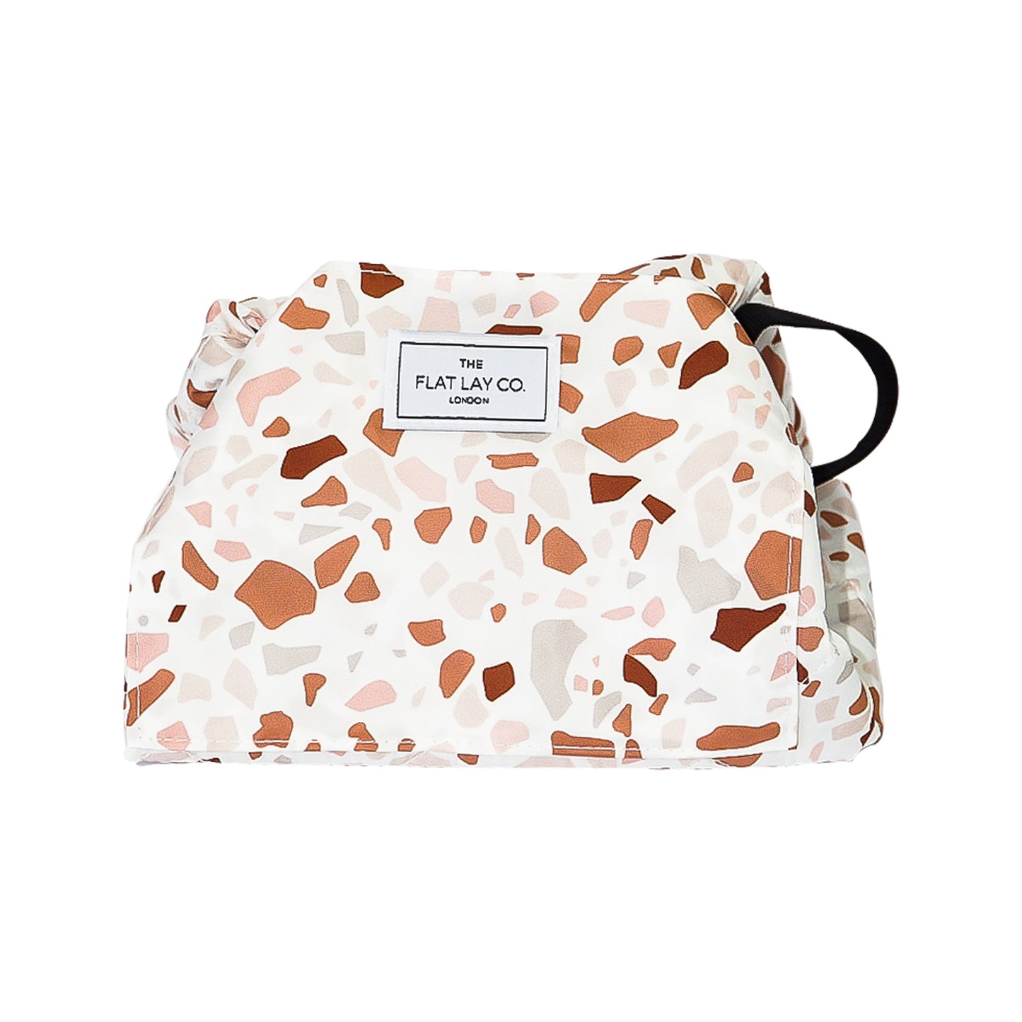 Terrazzo Full Size Flat Lay Makeup Bag