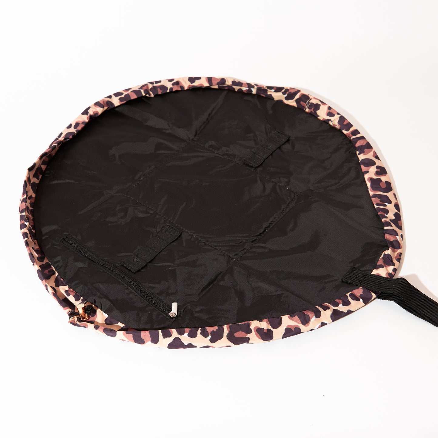 Drawstring & Brush Case Bundle - Leopard Print