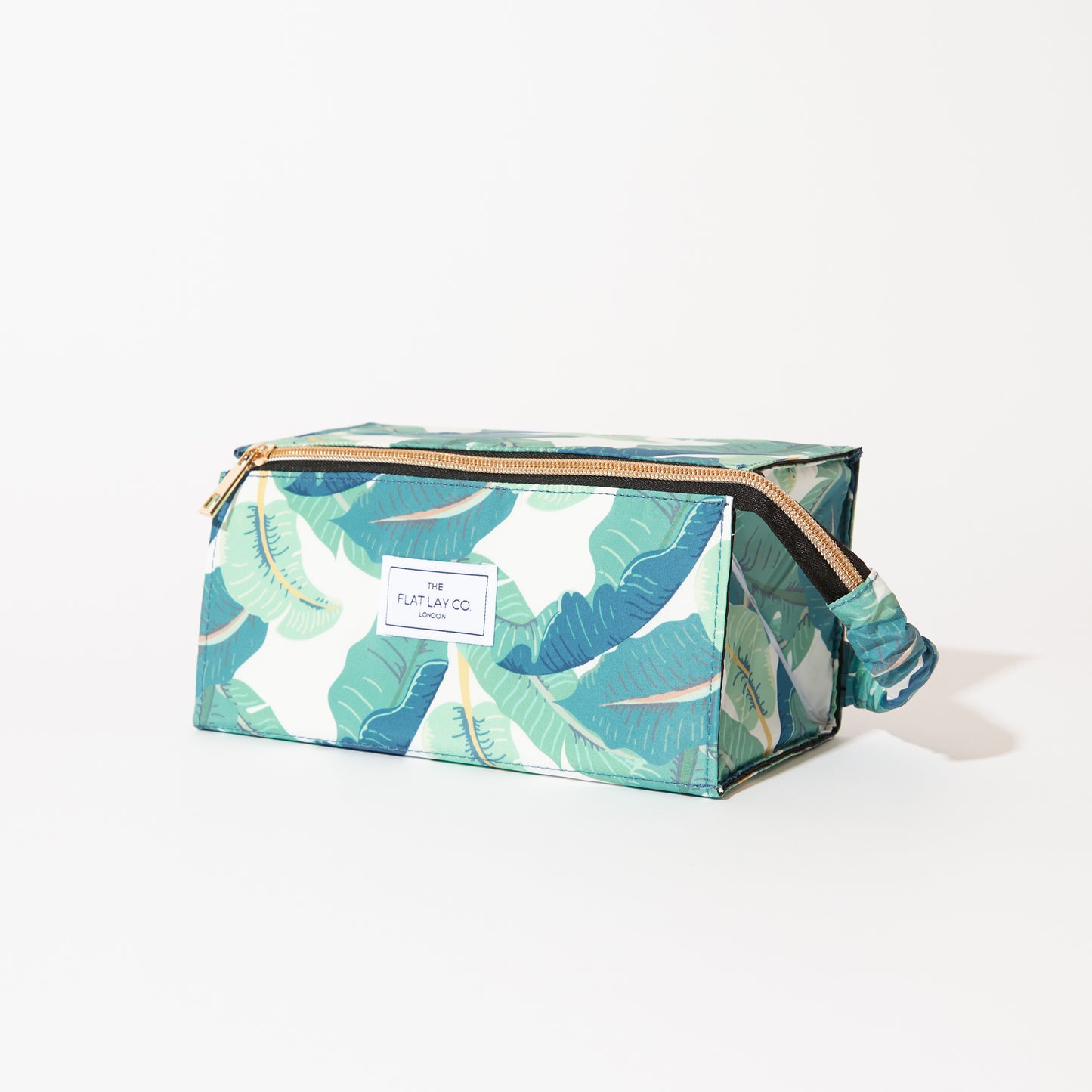 Tropical Leaves Makeup Bag Bundle - 4-Pack