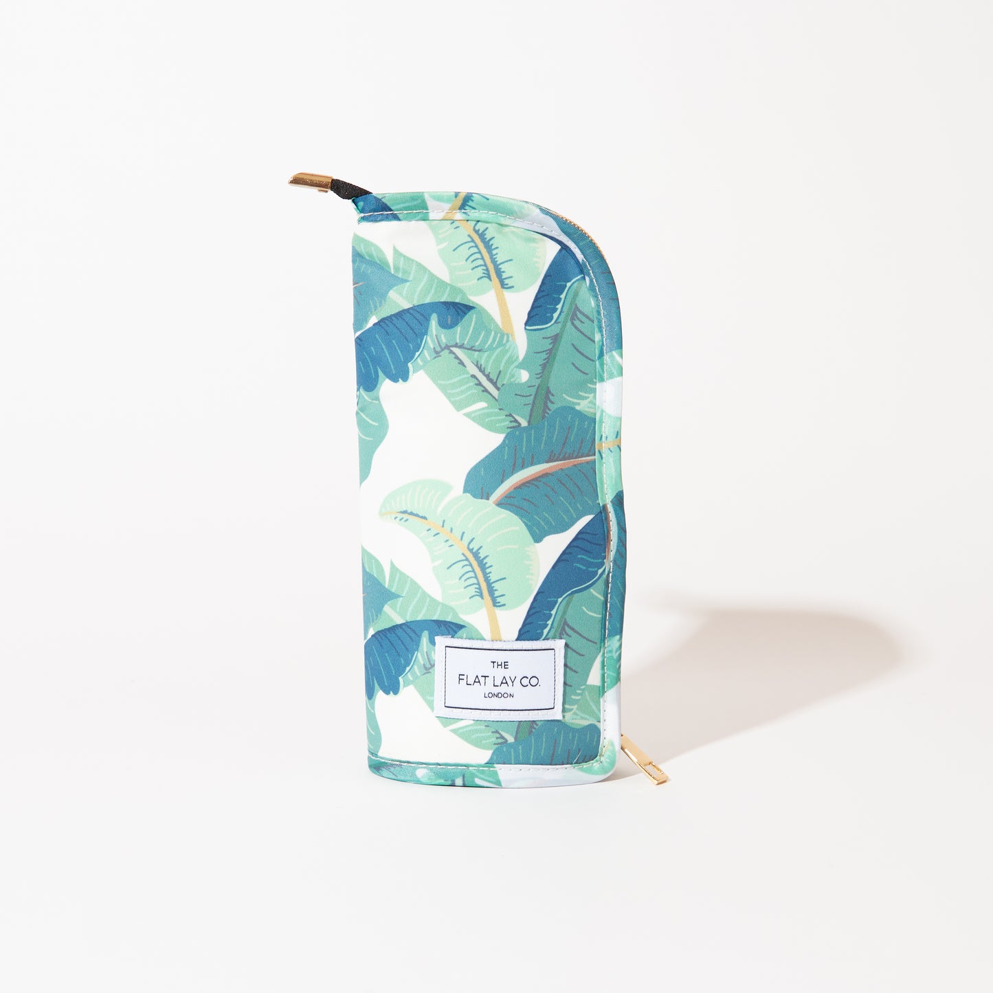 Tropical Leaves Makeup Bag Bundle - 4-Pack