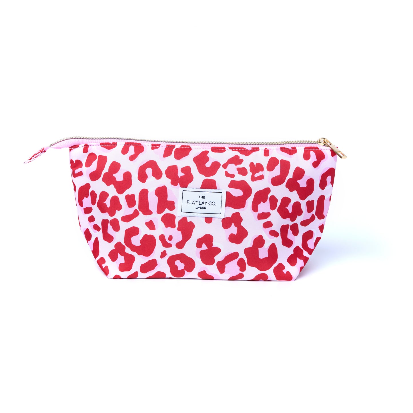 Pink Leopard Essential Makeup Pouch