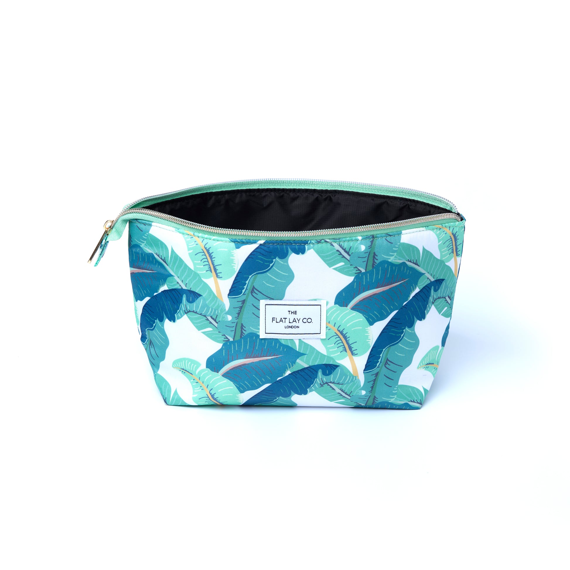 Tropical Leaves Essential Makeup Pouch