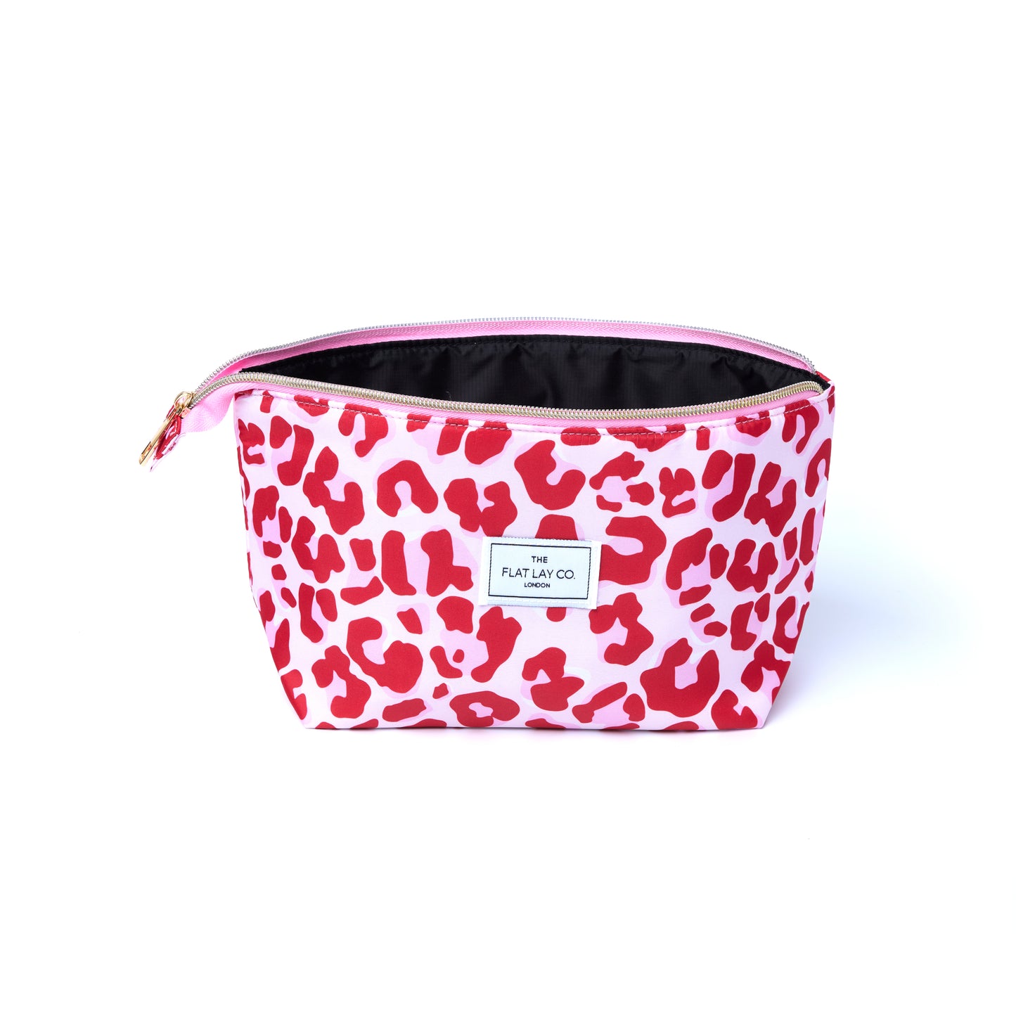 Pink Leopard Essential Makeup Pouch