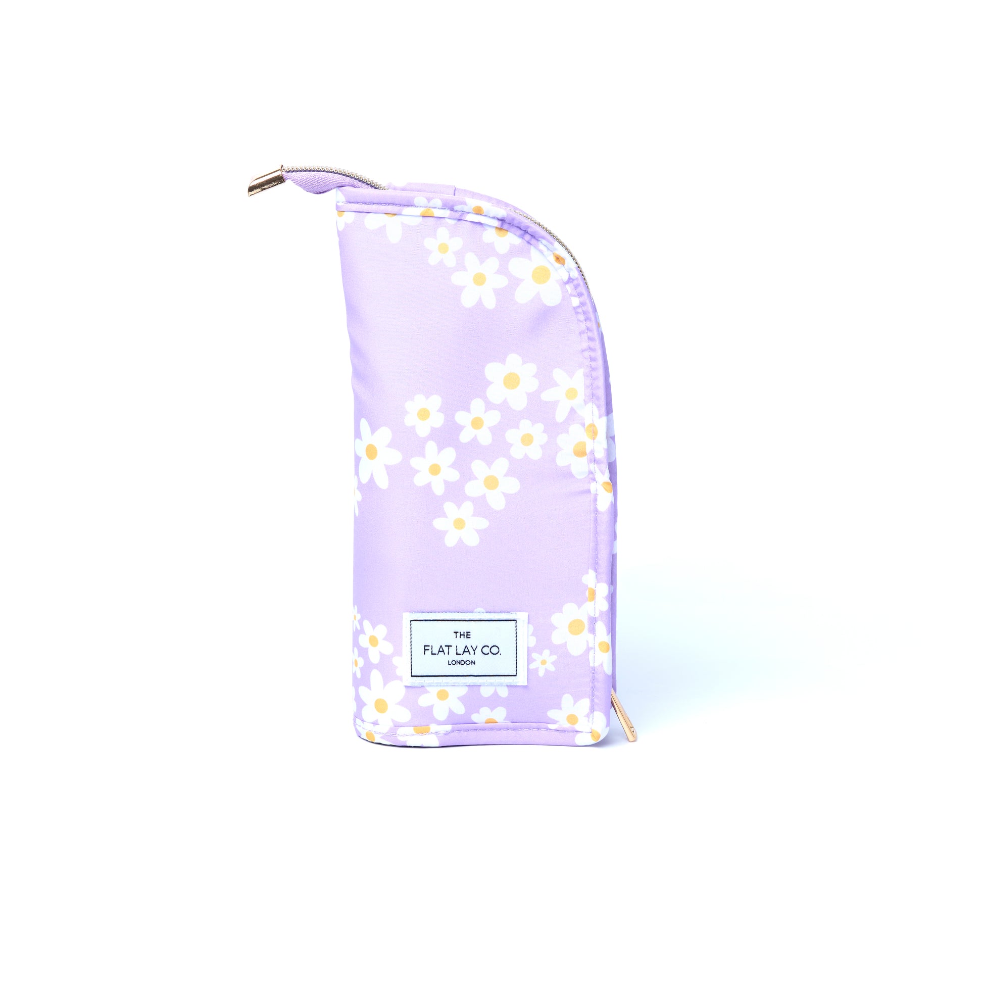 Lilac Daisy Standing Brush Case