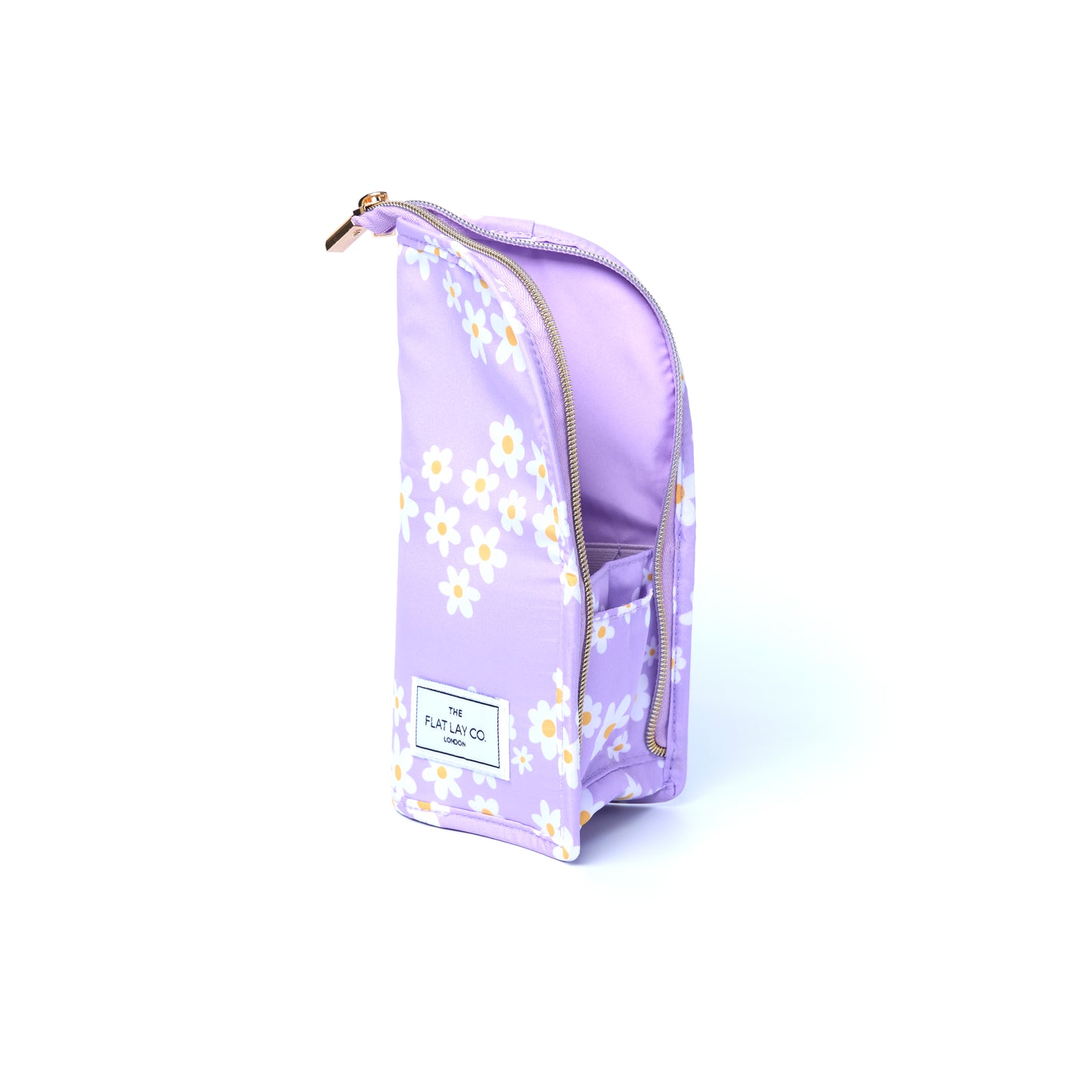 Lilac Daisy Standing Brush Case