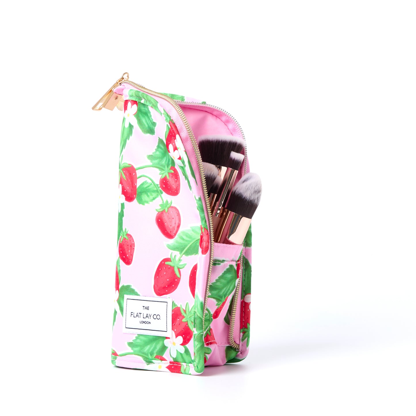 Summer Strawberries Standing Brush Case 