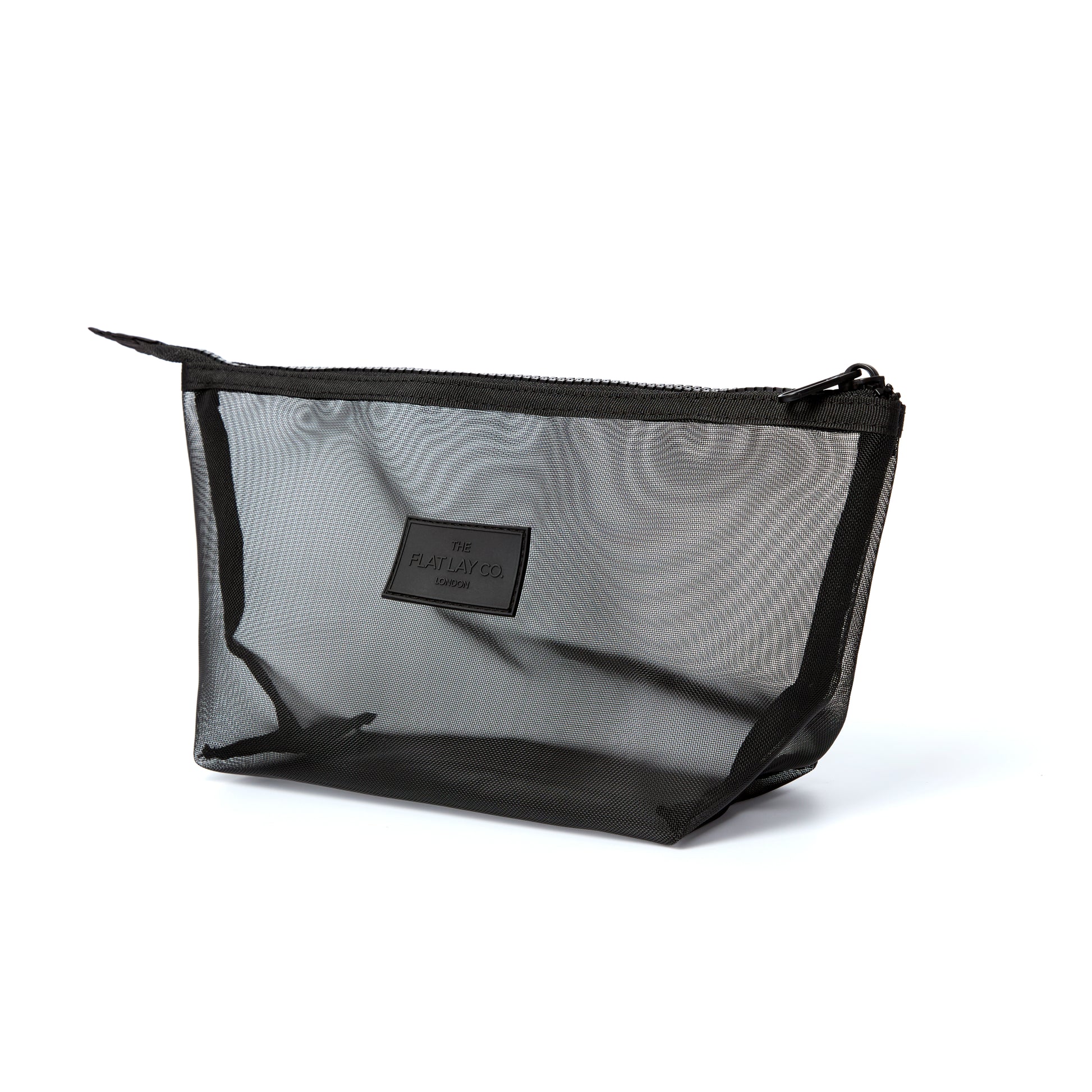 Classic Black Mesh Essential Makeup Pouch 