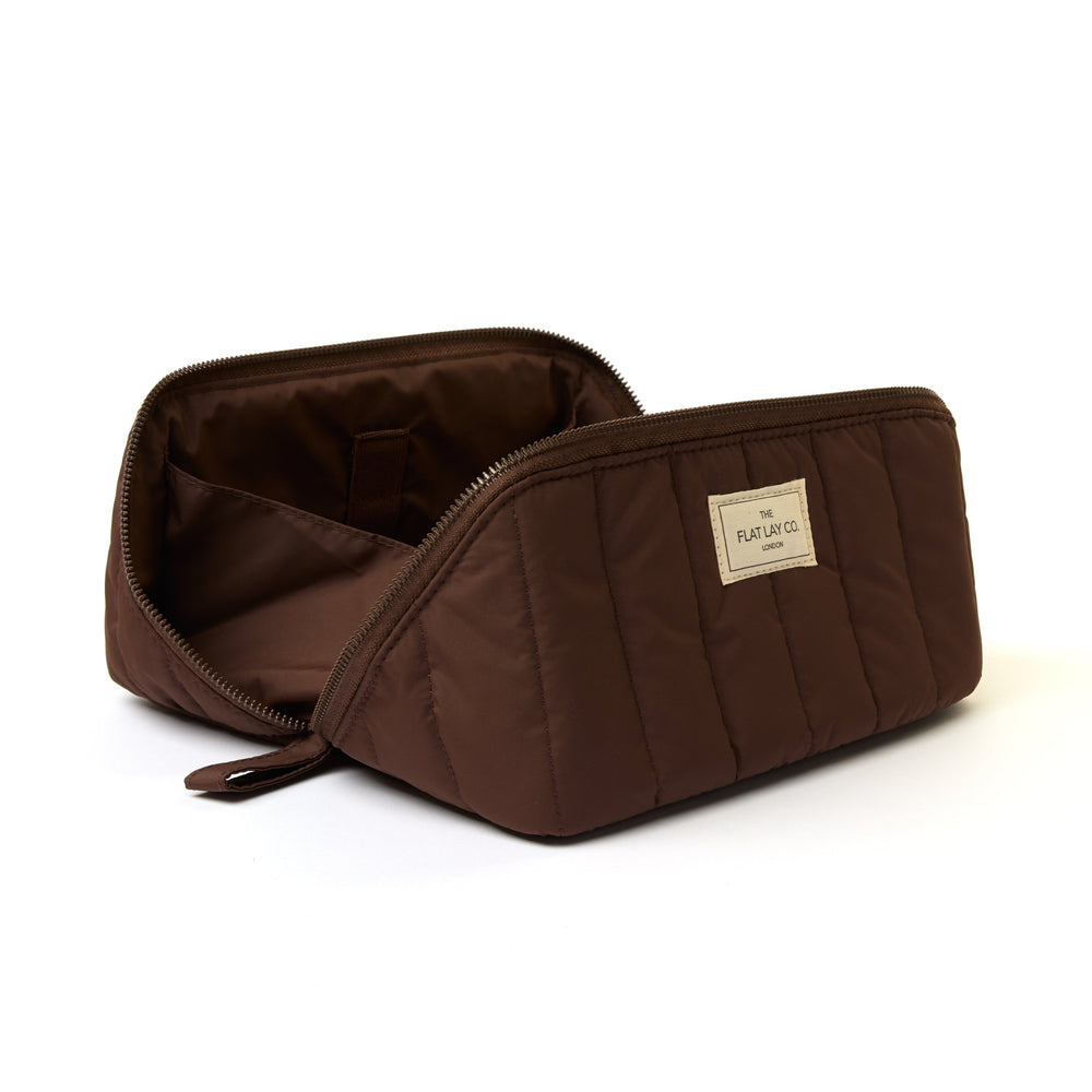 Marshmallow Box Bag & Brush Case Bundle - Espresso
