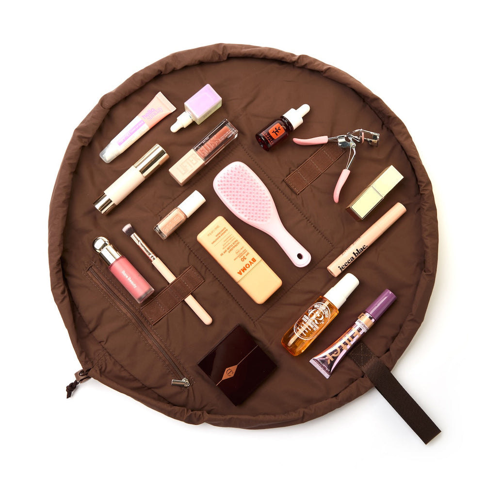 Drawstring & Brush Case Bundle - Espresso