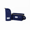 Box Bag & Brush Case Bundle - Deep Blue Velvet