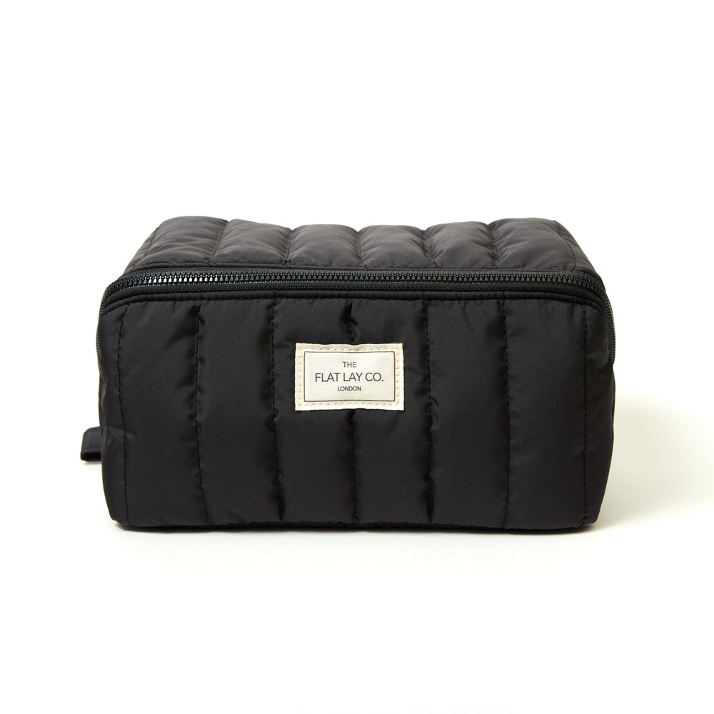 Marshmallow Box Bag & Brush Case Bundle - Classic Black
