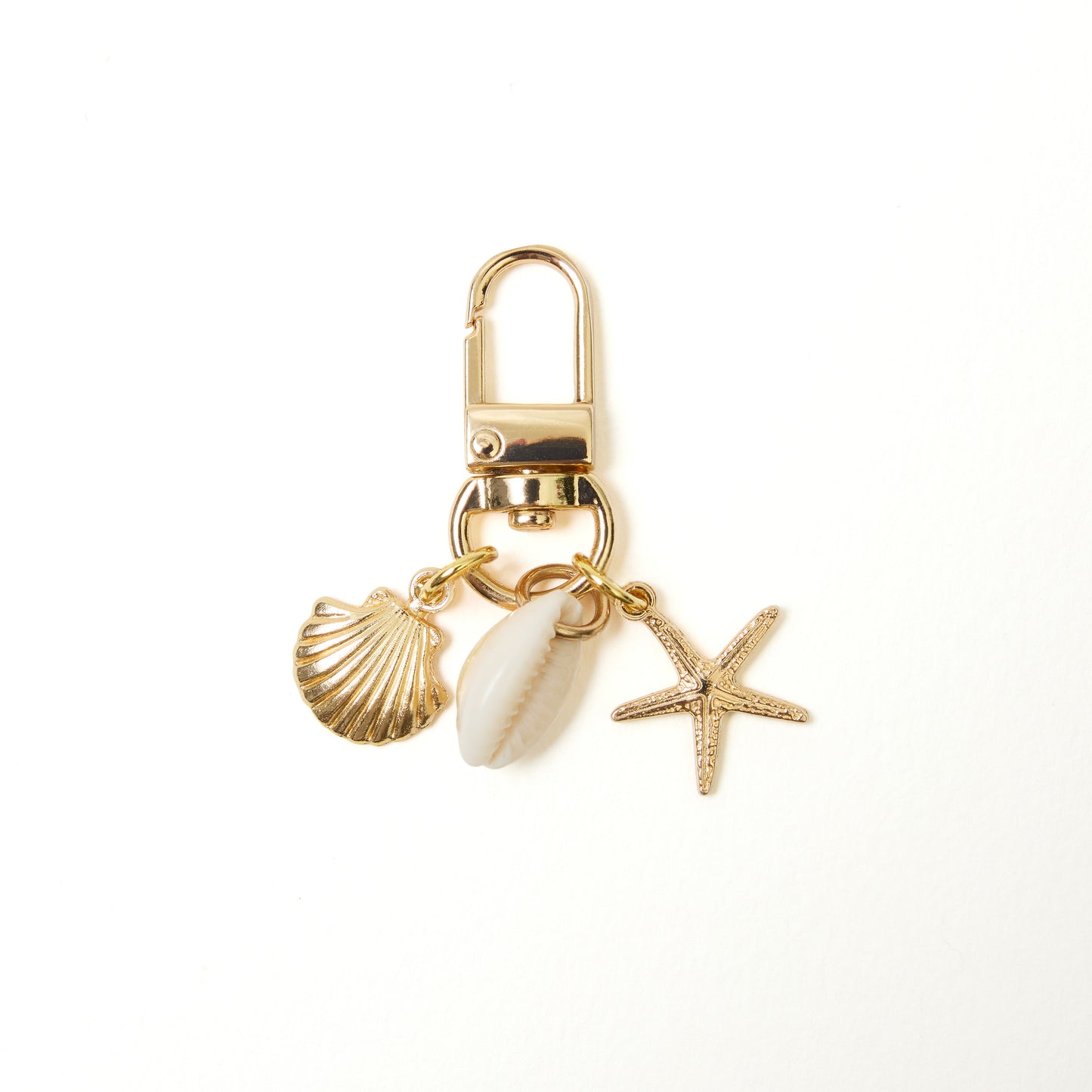 Bag Charm & Keychain - Sea Star & Shells