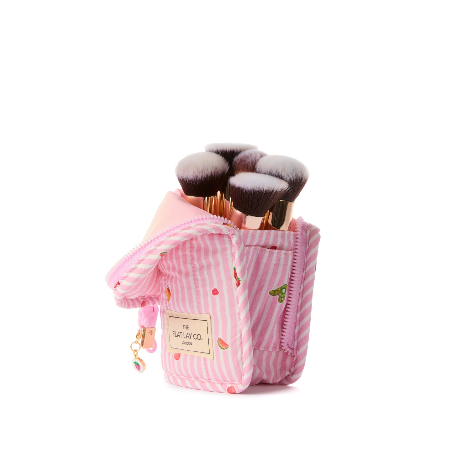 Marshmallow Box Bag & Brush Case Bundle - Frutas