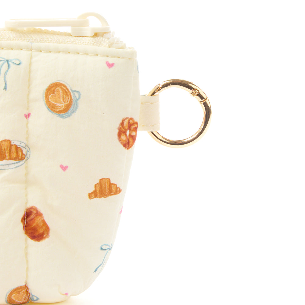 Mini Keyring Pouch - Patisserie