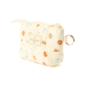 Mini Keyring Pouch - Patisserie