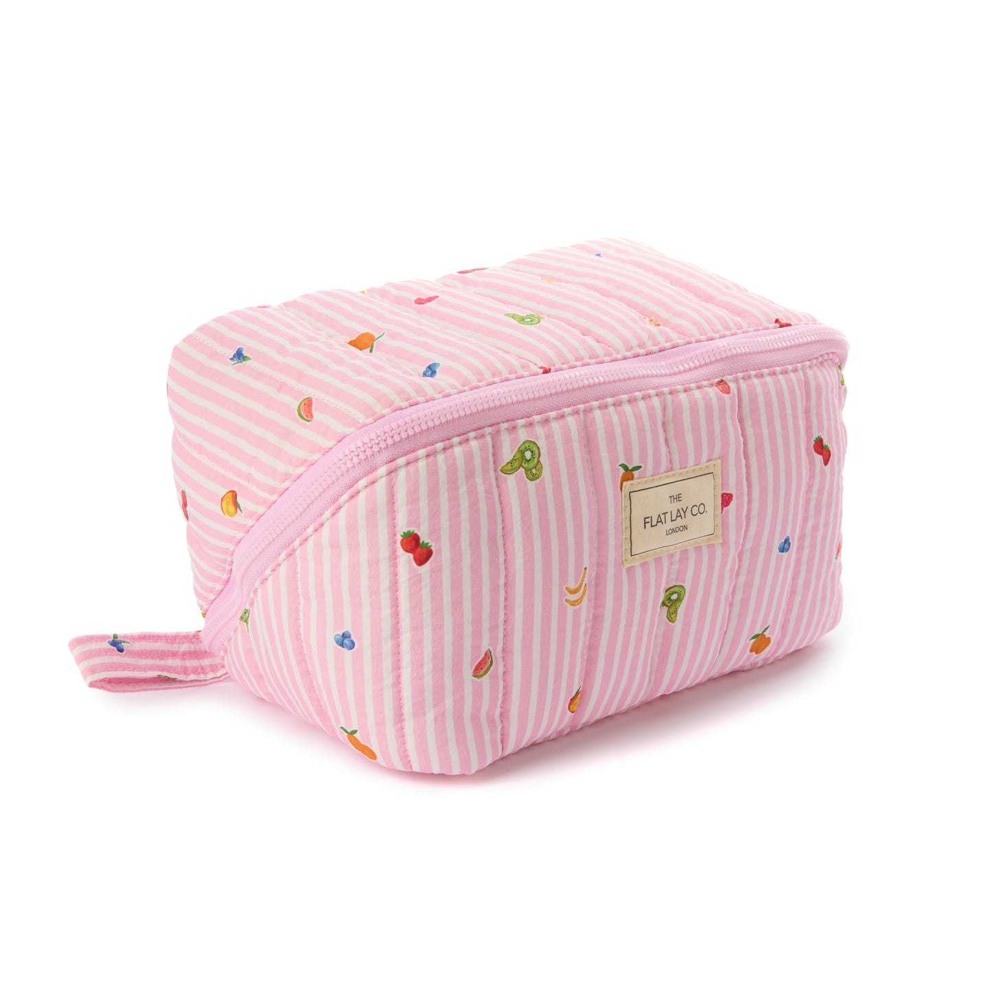 Marshmallow Flat Lay Makeup Box Bag - Frutas