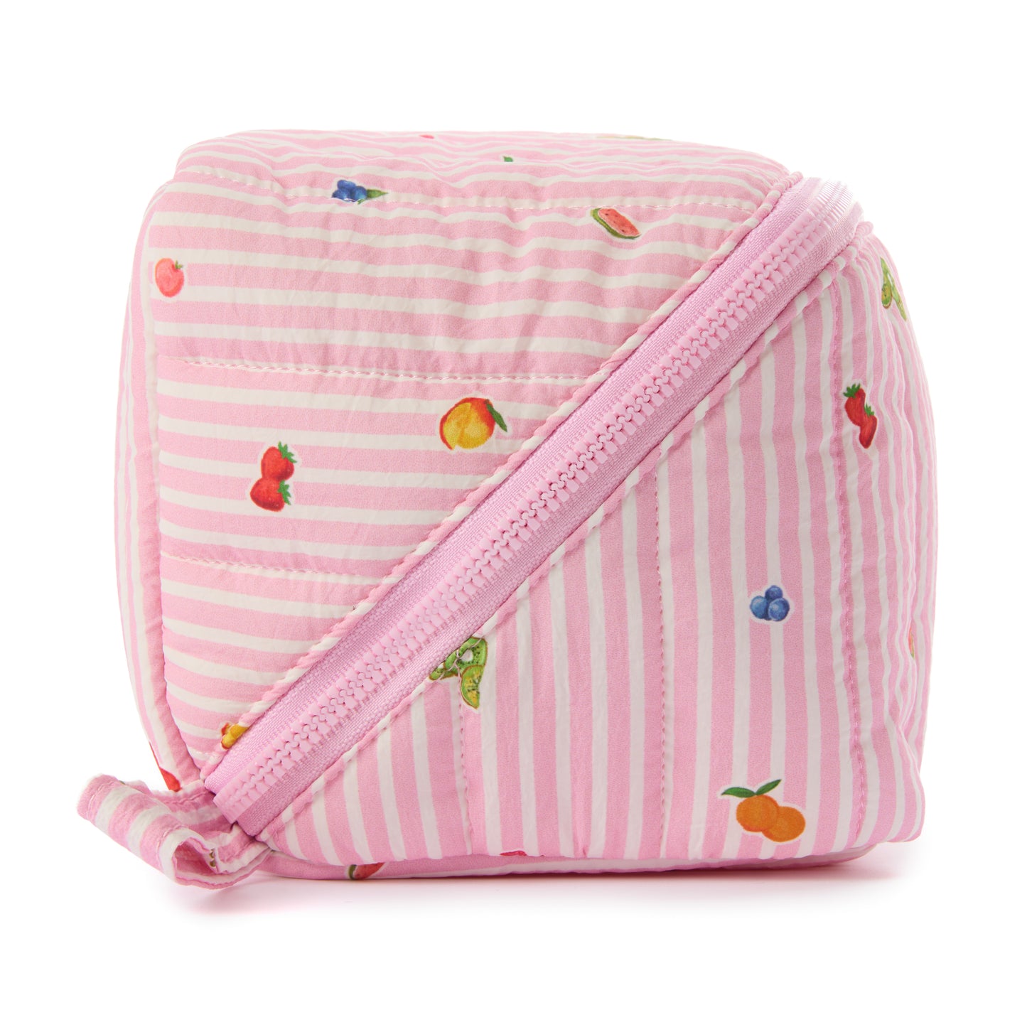 Marshmallow Flat Lay Makeup Box Bag - Frutas