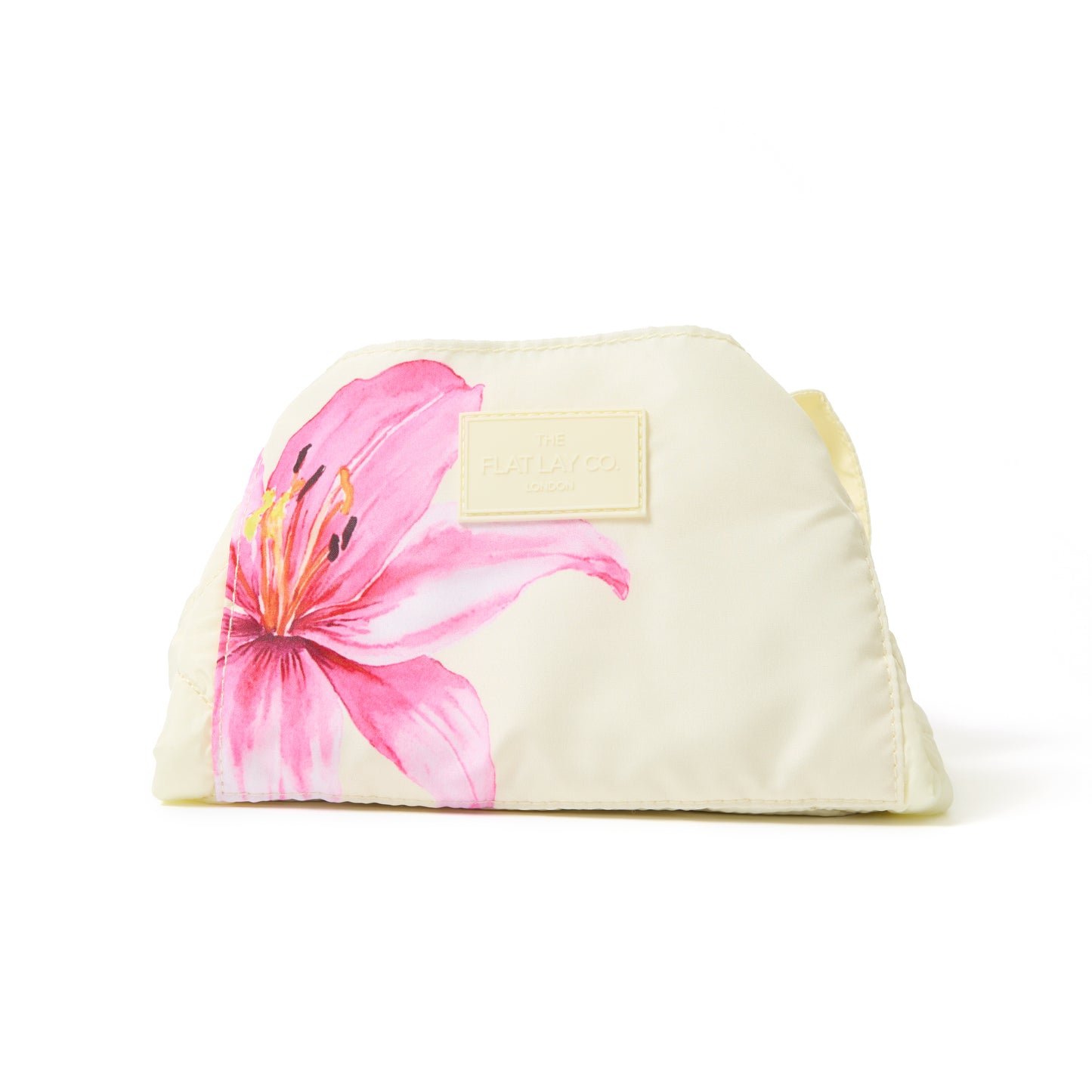 Drawstring Flat Lay Makeup Bag - Pink Lily