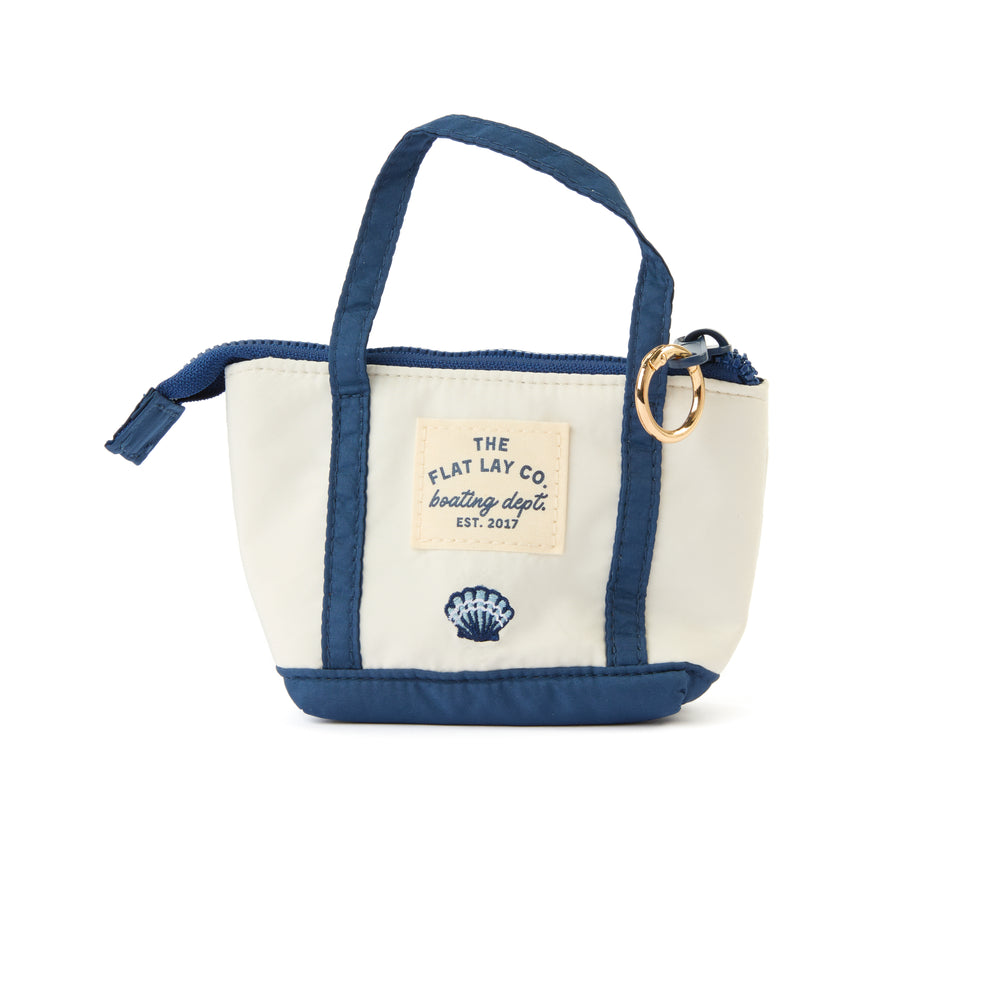 Mini Keyring Tote - Cape Cod