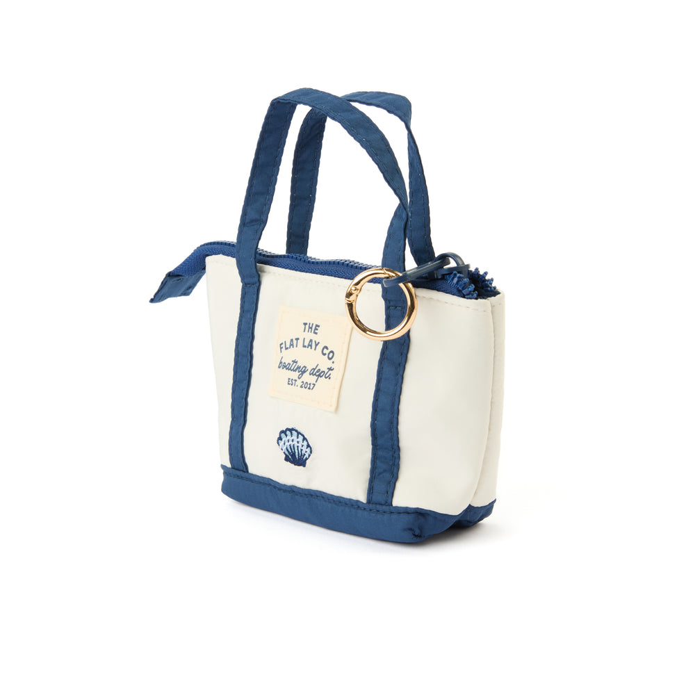 Mini Keyring Tote - Cape Cod