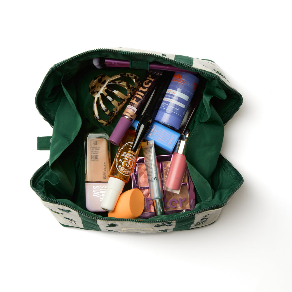 Flat Lay Makeup Box Bag - Country Club