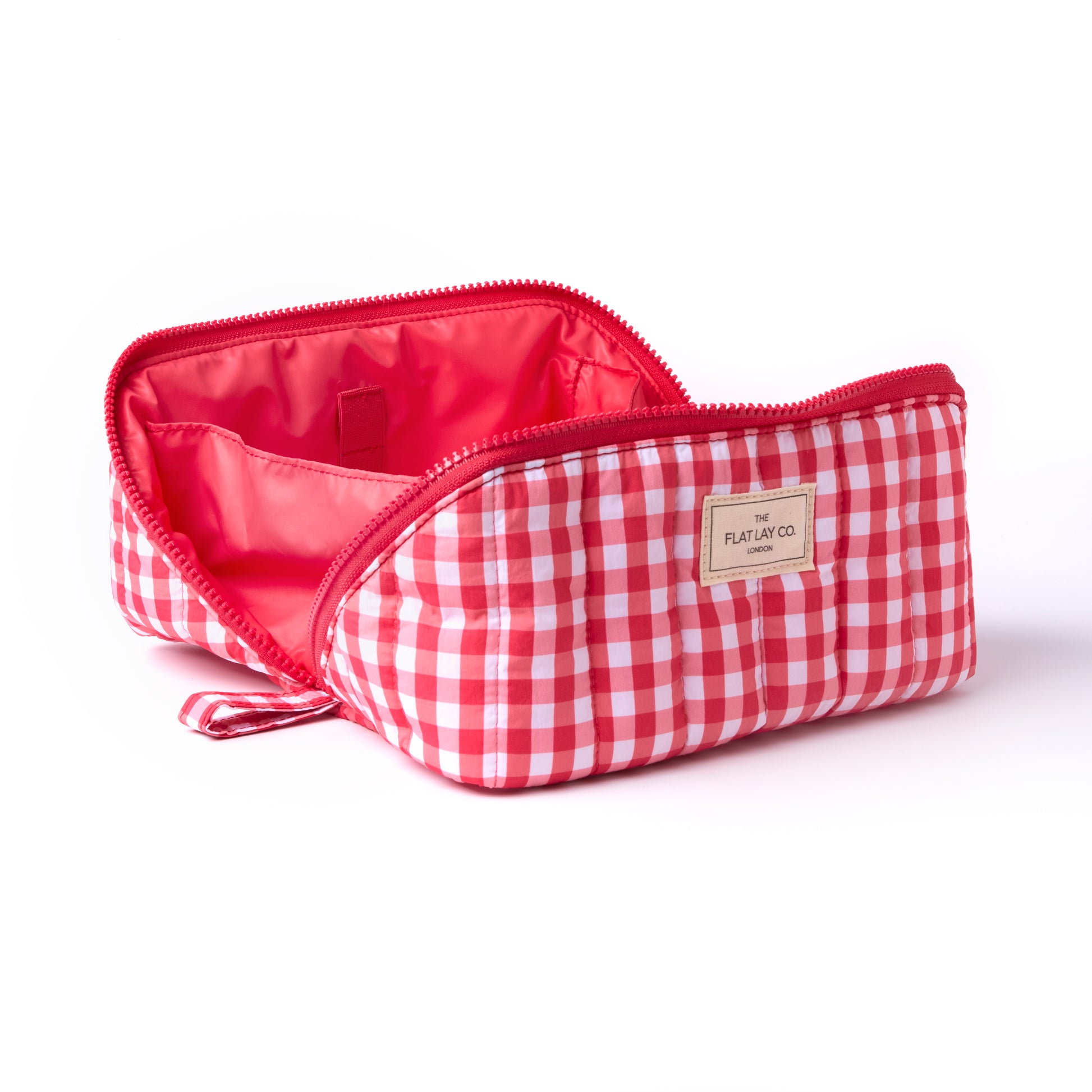 Red Gingham Marshmallow Box Bag