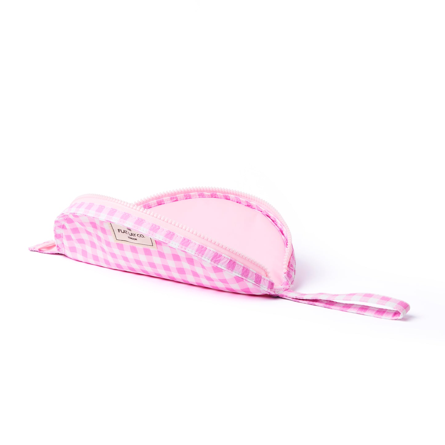 Pink Gingham Lunar Pouch