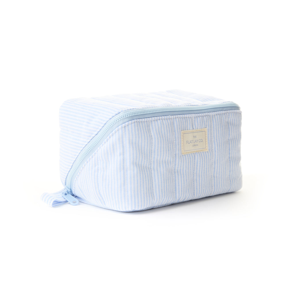 Sage Flat Lay Makeup Bag