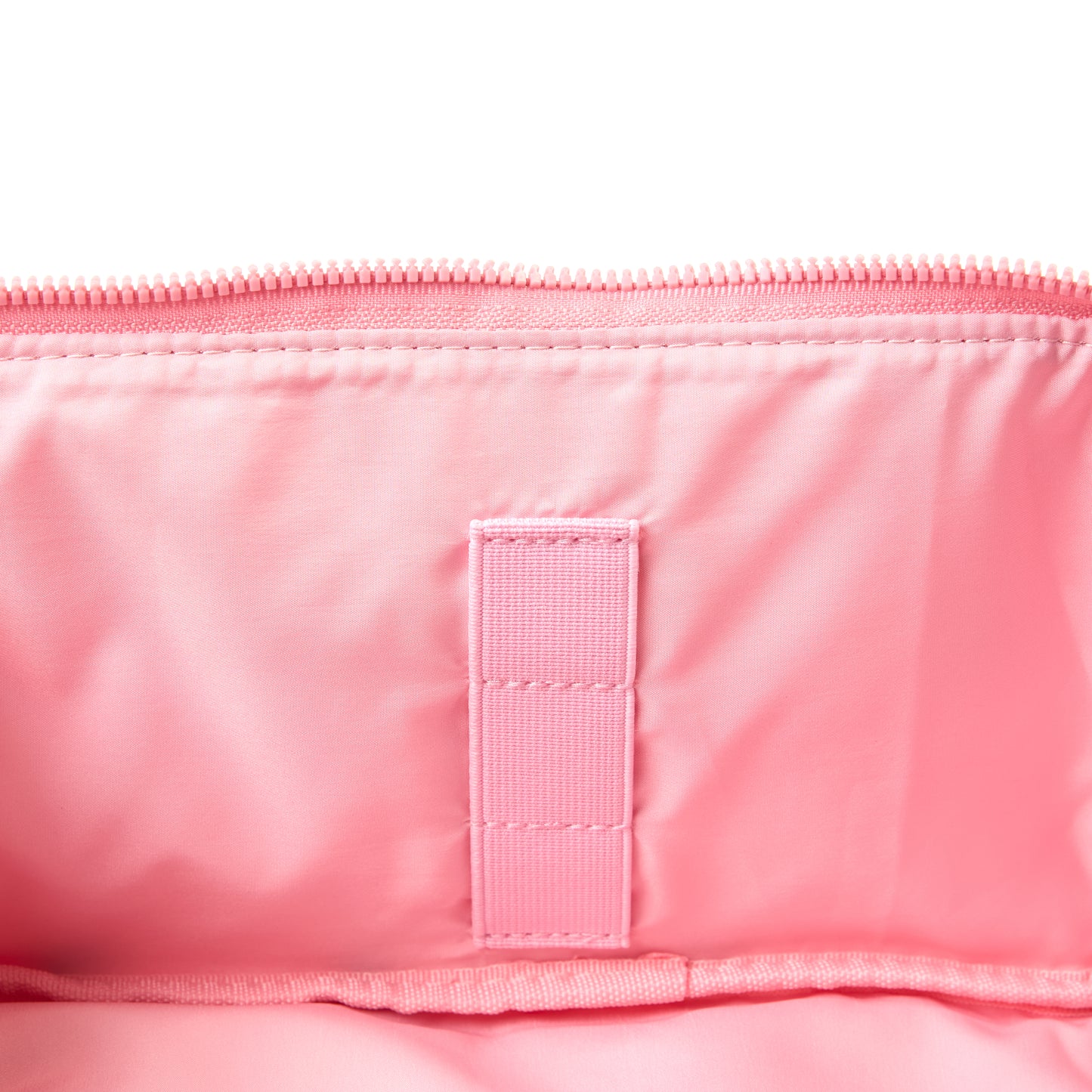 Flat Lay Makeup Box Bag - Ditsy Cherries Pink Embroidered Velvet