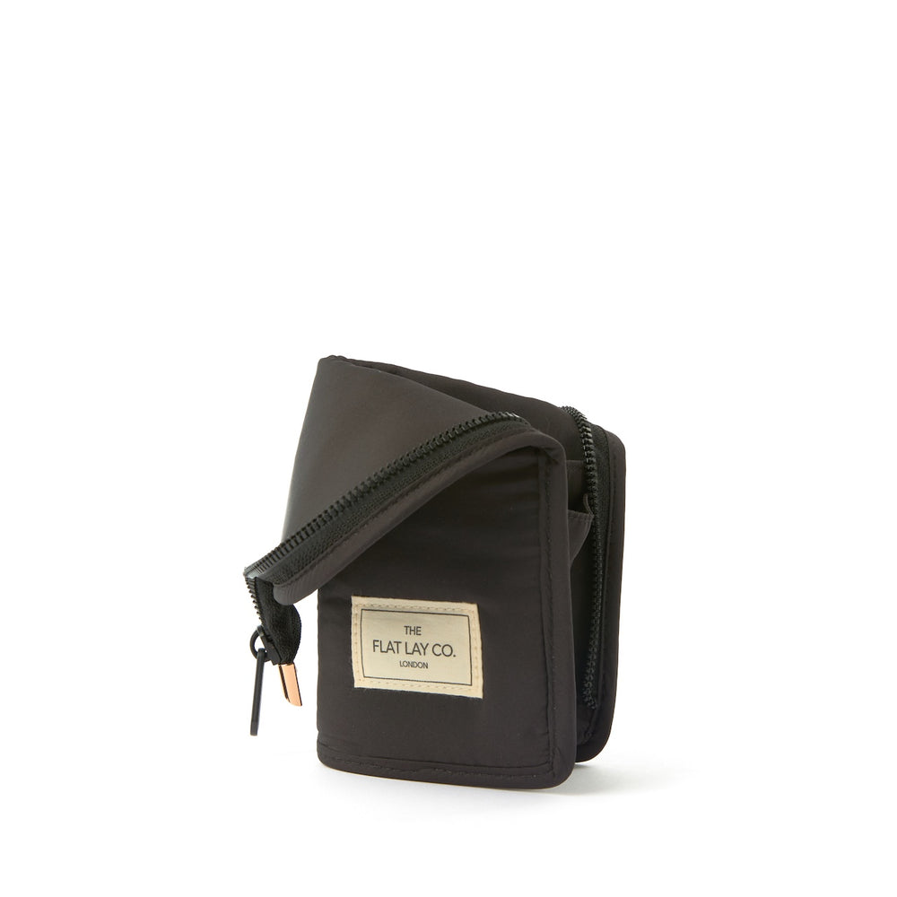 Standing Makeup Brush Case - Classic Black