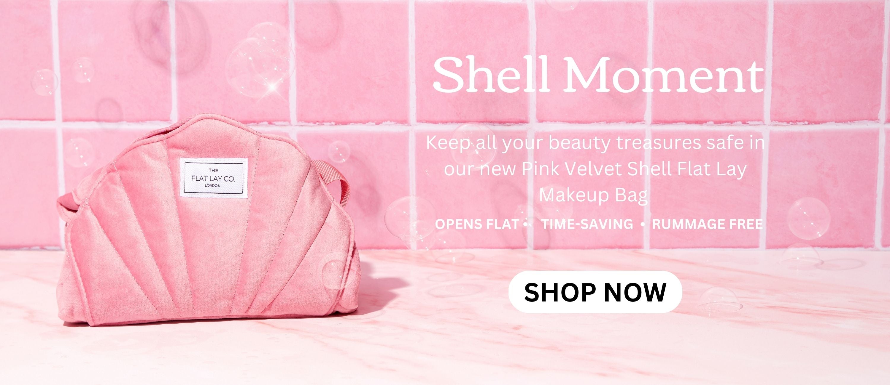 The Flat Lay Co Open Flat Makeup Bags – The Flat Lay Co.