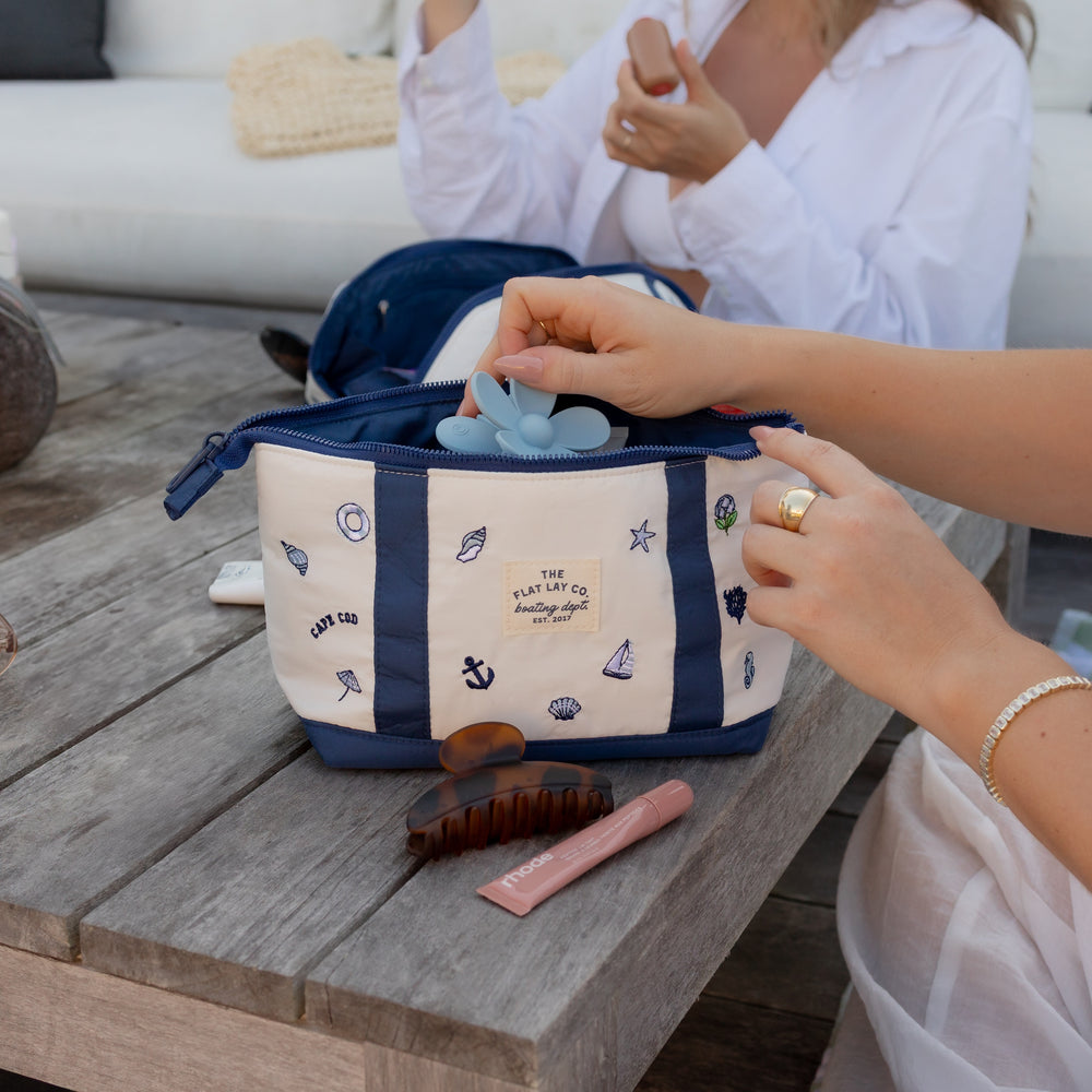 Essential Makeup Pouch - Cape Cod